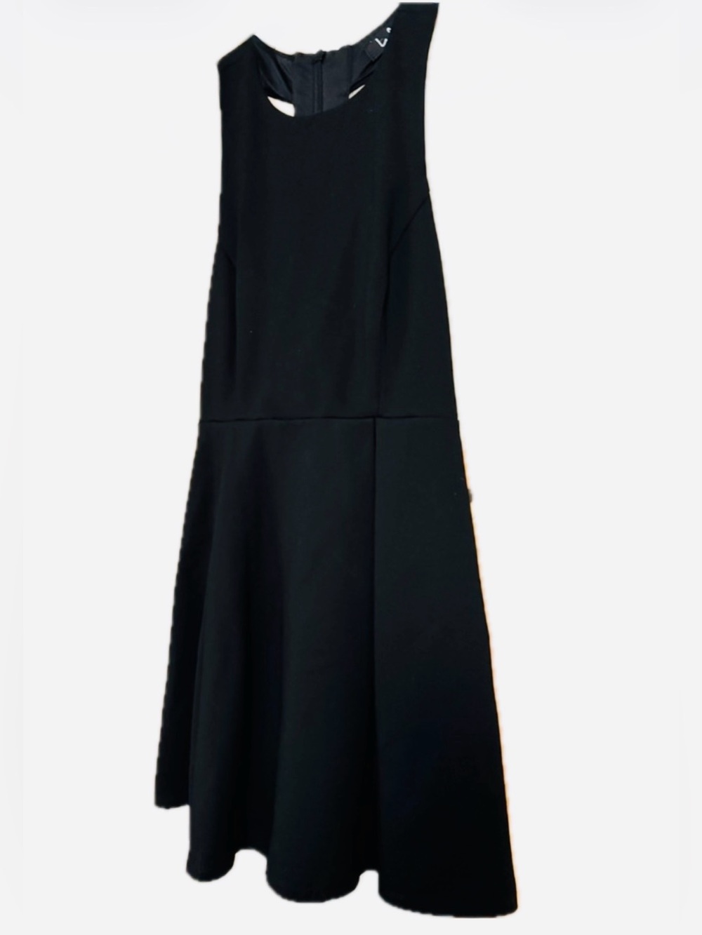 🖤 Lulus Black Sleeveless Fit & Flare Midi Dress | Women’s Small